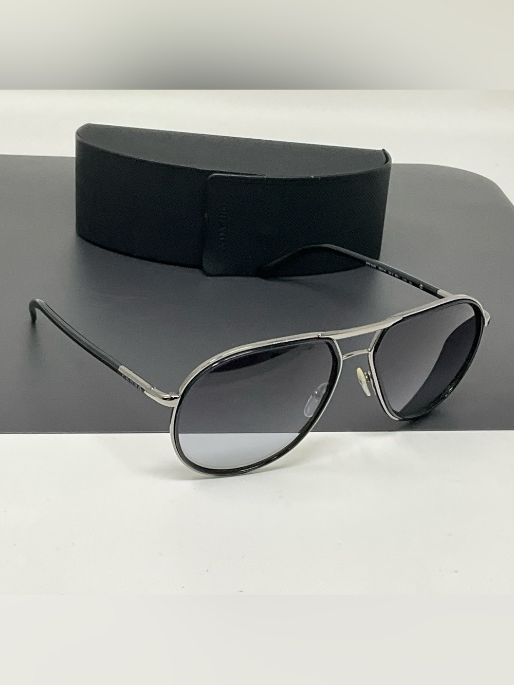 Prada Aviator Sunglasses SPR 56M made in italy